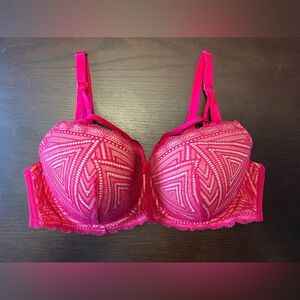 Adore Me full coverage bra. Pink. Size 42D. NWT.